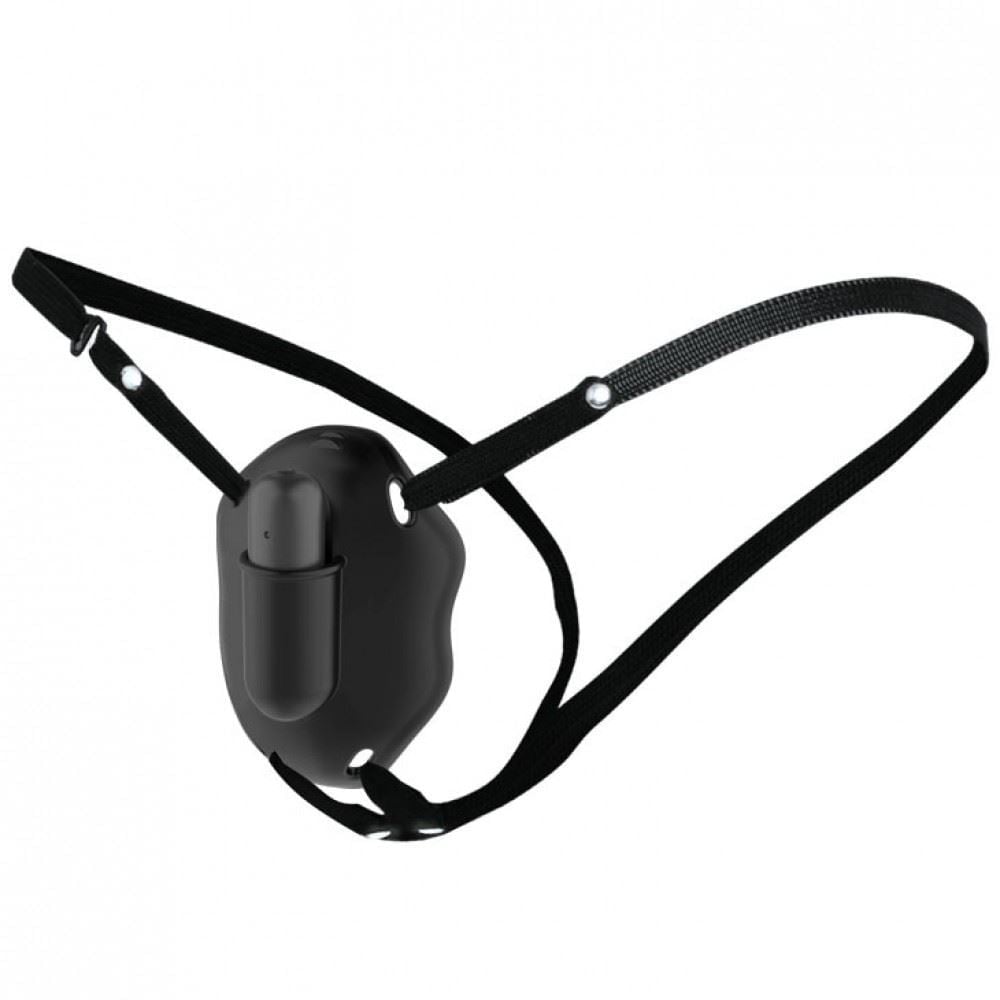 Cinta Vibratória Carter Com Estimulador Clitoriano 12 Vibrações Pretty Love - Imagem 2