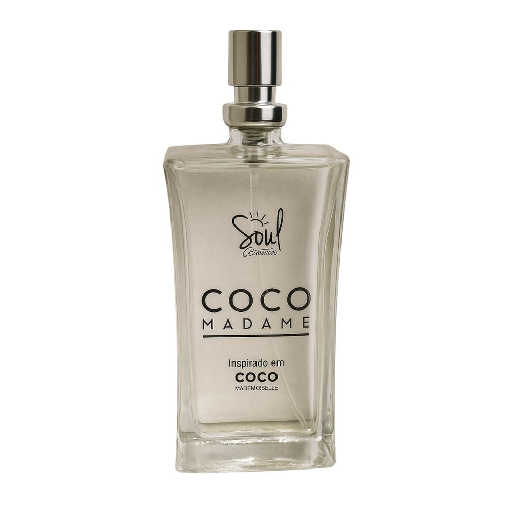 Coco Madame Colônia Feminina 50Ml Soul Cosméticos - Imagem 2
