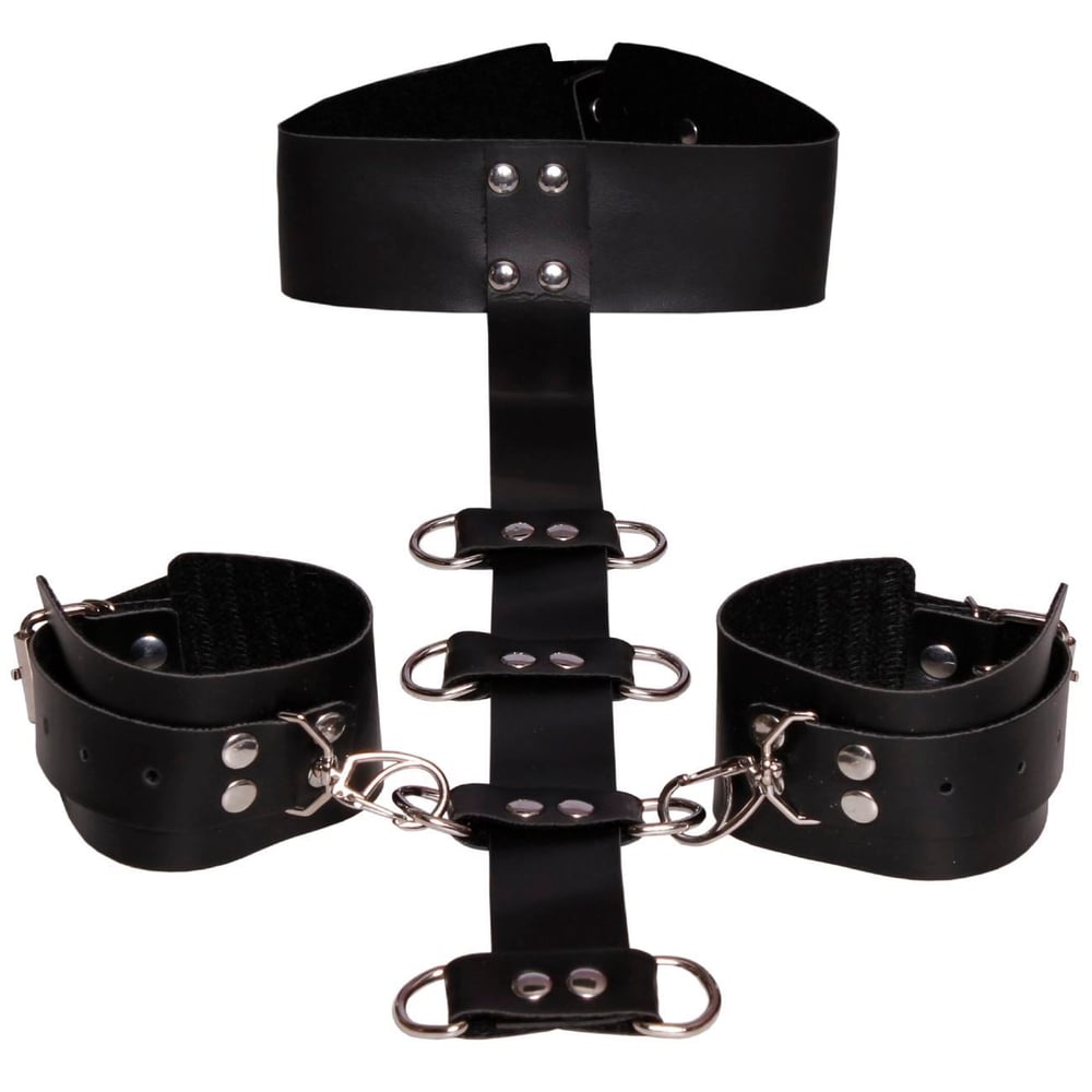 Restritor Creta-X Ajustável Para Coxas E Pulsos Dominatrix - Imagem 9