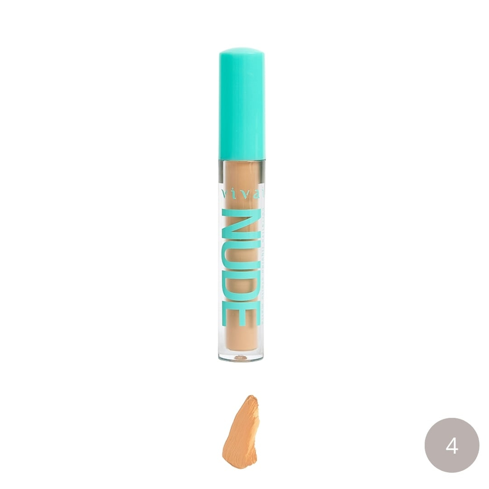 Corretivo Líquido Nude Efeito Matte 4Ml Vivai - Imagem 6