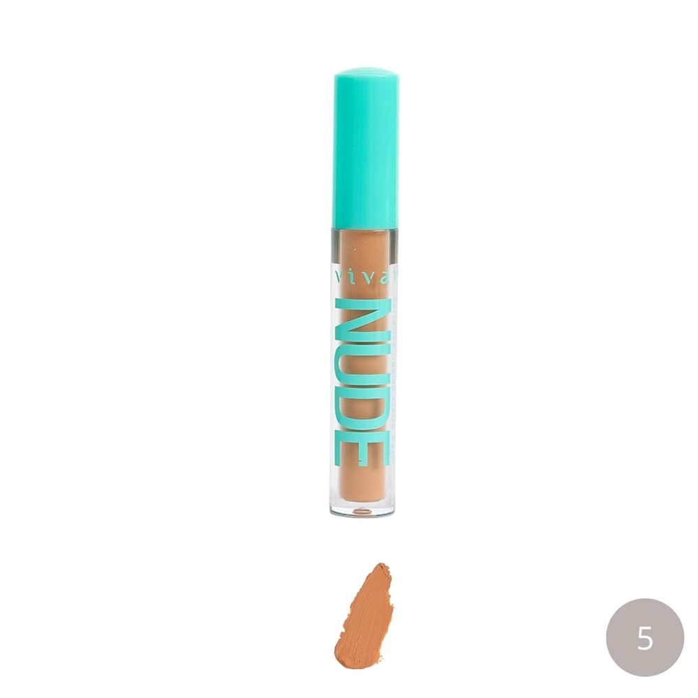 Corretivo Líquido Nude Efeito Matte 4Ml Vivai - Imagem 7