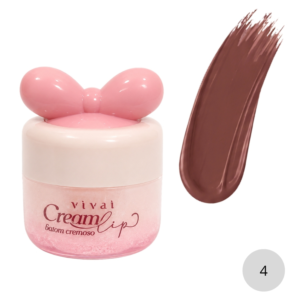 Cream Lip Batom Cremoso 8G Vivai - Imagem 2