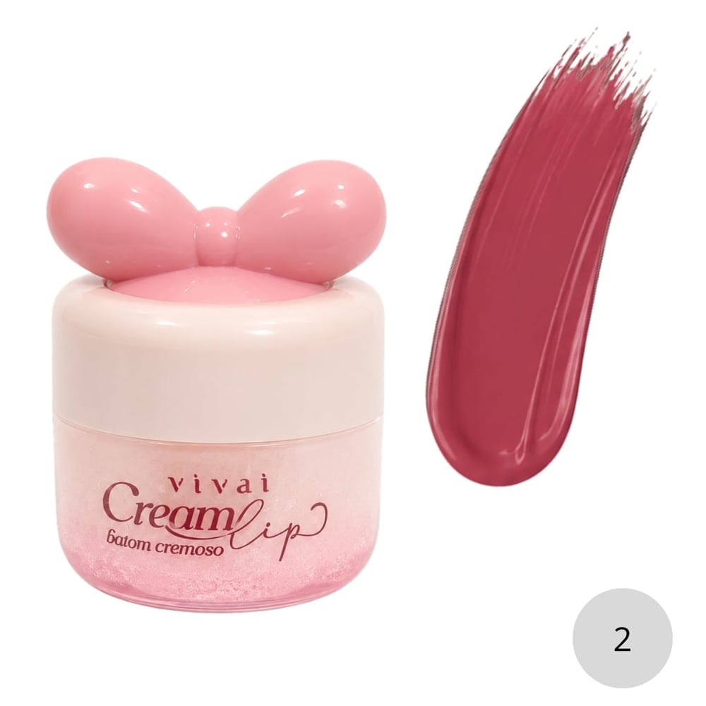 Cream Lip Batom Cremoso 8G Vivai - Imagem 3