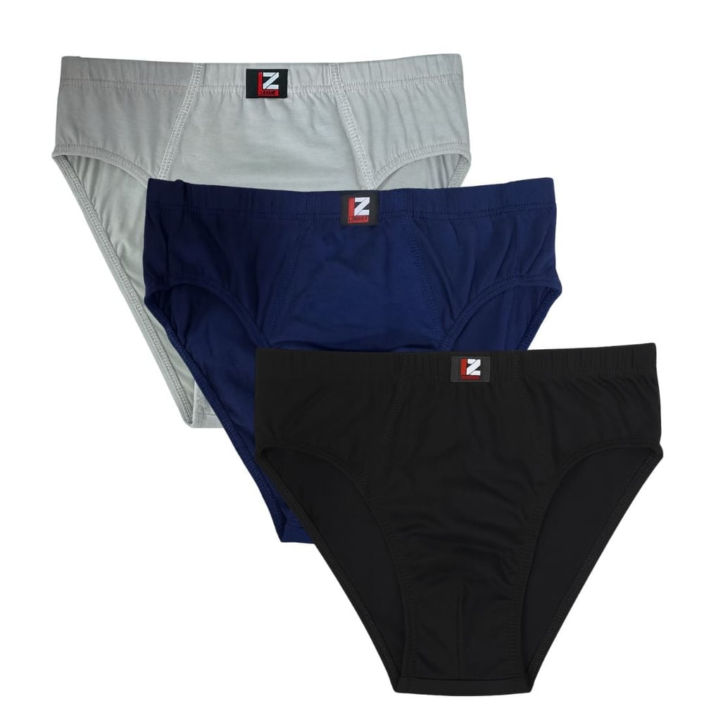 Cueca Adulto Algodão Embutido Cores Sortidas Life Zoom