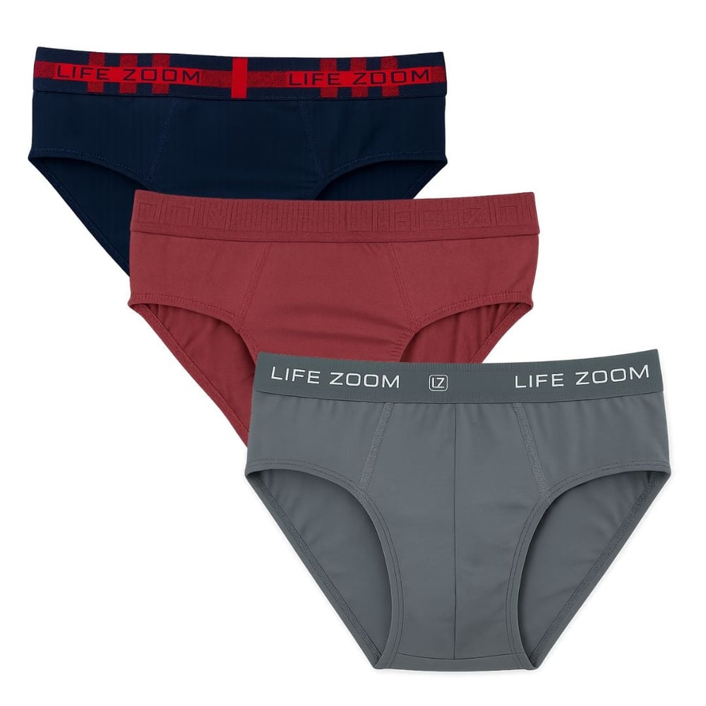 Cueca Adulto Algodão Embutido Extra Grande Life Zoom - Imagem 4