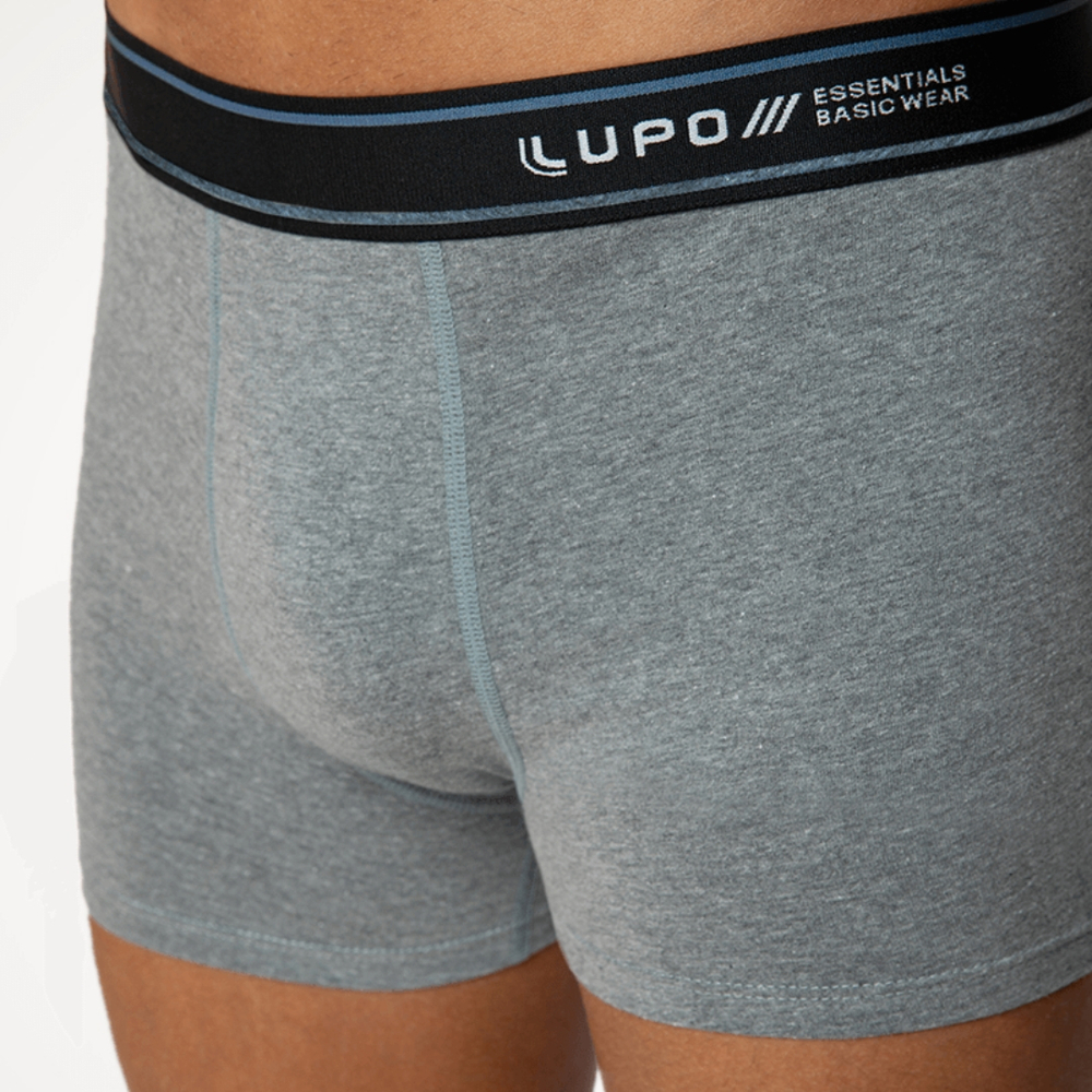 Cueca Boxer Adulto Algodão Com Elastano Lupo - Imagem 3