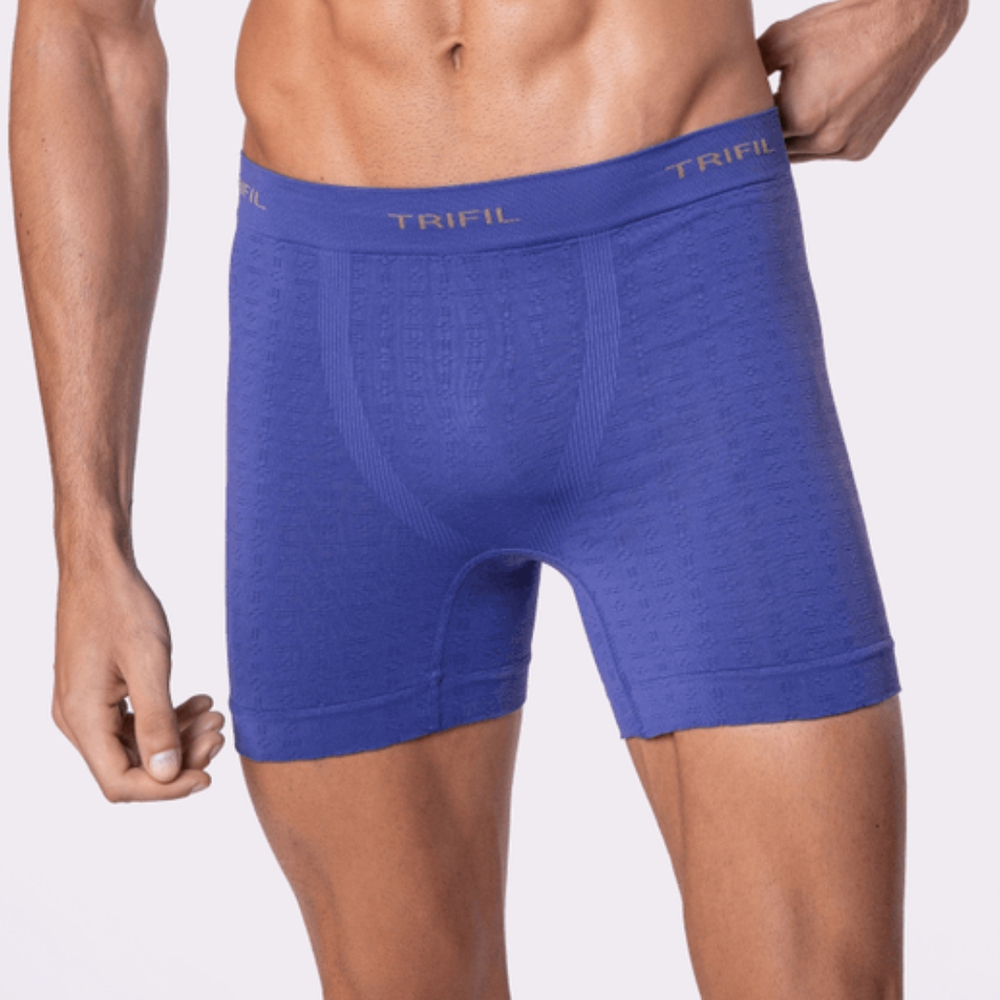 Cueca Boxer Adulto Canelada Sem Costura Trifil - Imagem 7