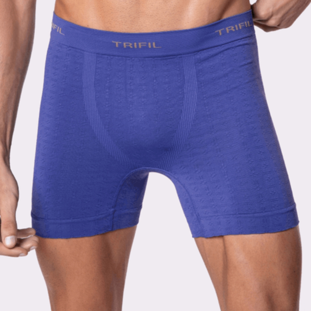 Cueca Boxer Adulto Canelada Sem Costura Trifil - Imagem 8