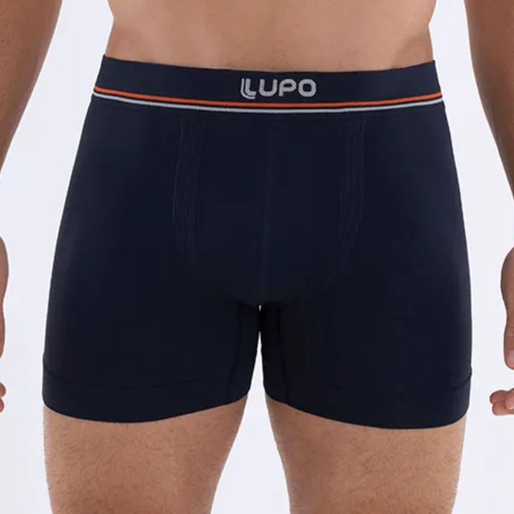 Cueca Boxer Adulto Sem Costura Microfibra Lupo - Imagem 5