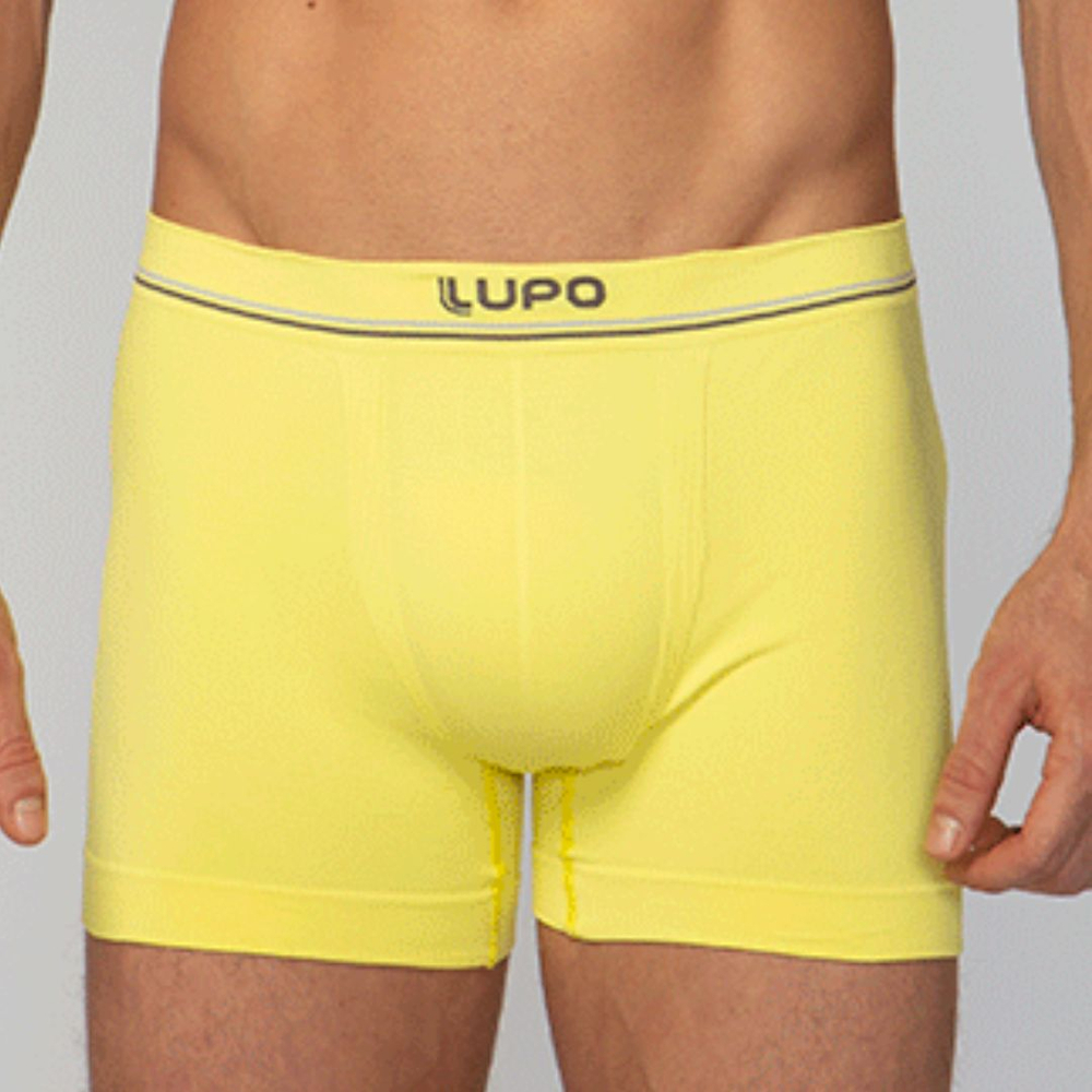 Cueca Boxer Adulto Sem Costura Microfibra Lupo - Imagem 6