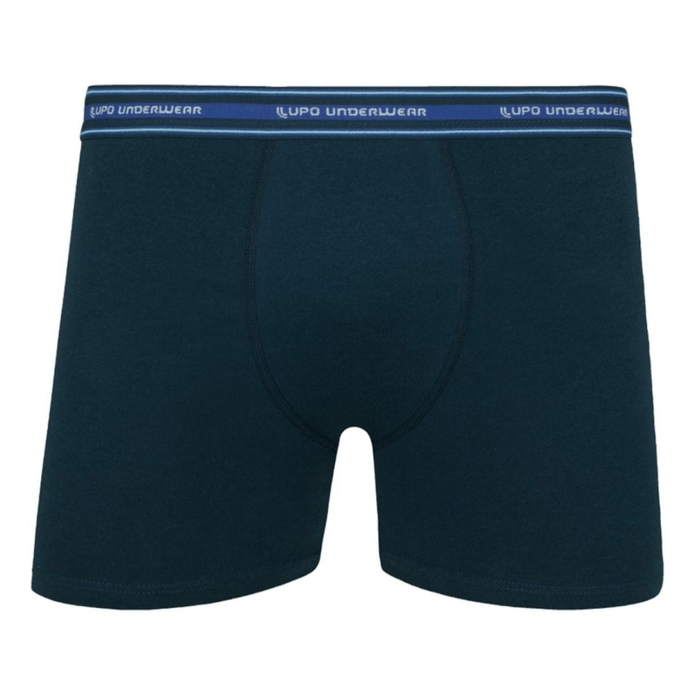Cueca Boxer Algodão Com Elastico Personalizado Tamanho Especial Lupo - Imagem 3