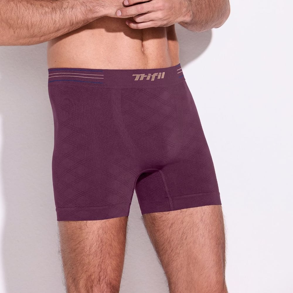 Cueca Boxer Sem Costura Com Elástico Personalizado Trifil - Imagem 8