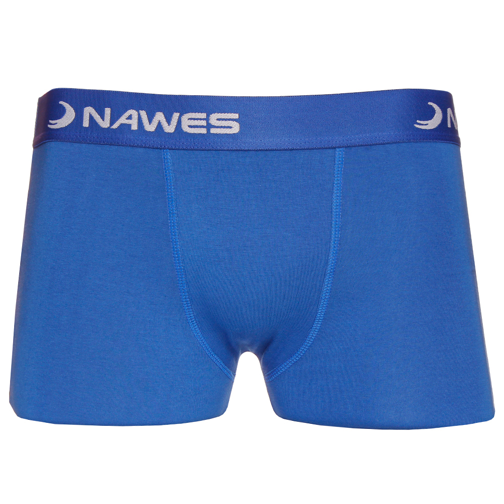 Cueca Boxer Lisa Em Cotton Penteado Nawes - Imagem 3