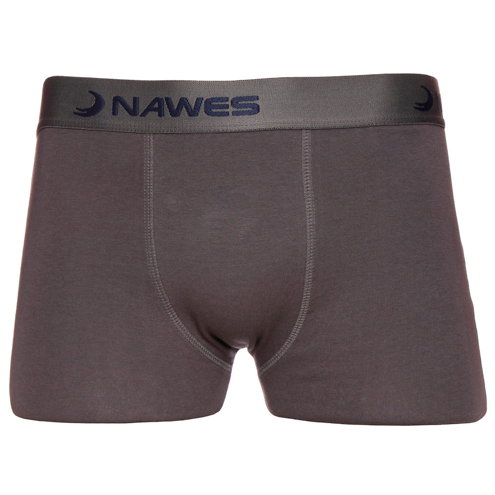 Cueca Boxer Lisa Em Cotton Penteado Nawes - Imagem 5