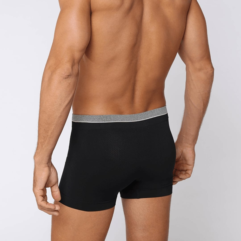 Cueca Boxer Masculina Em Microfibra Sem Costura Lupo - Imagem 2