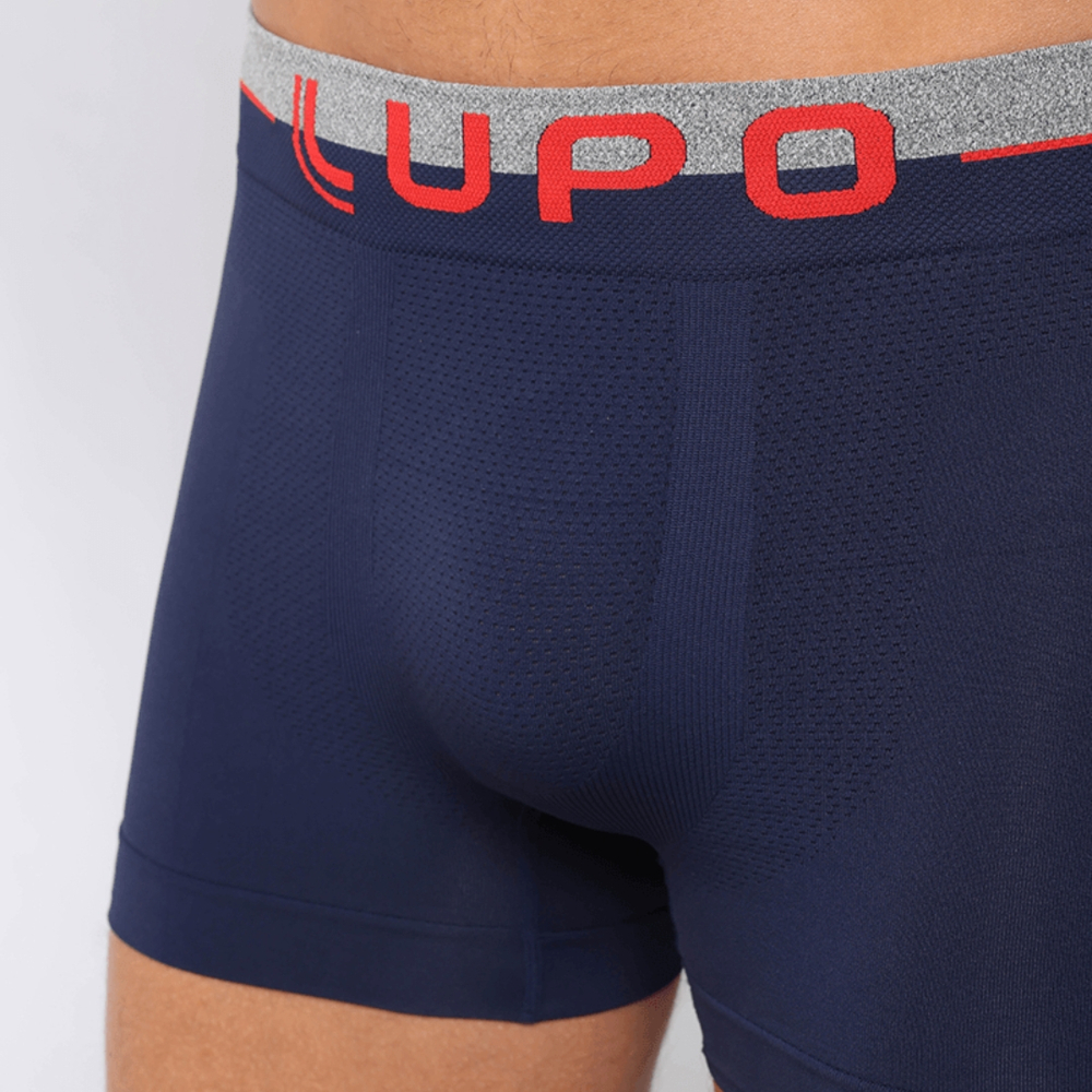 Cueca Boxer Masculina Em Microfibra Sem Costura Lupo - Imagem 6