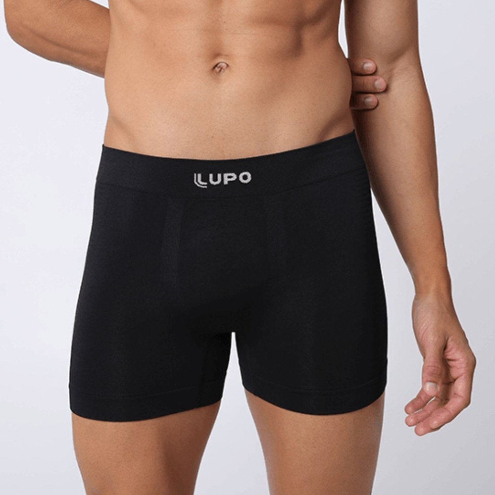 Cueca Boxer Sem Costura Em Microfibra Lupo - Imagem 4