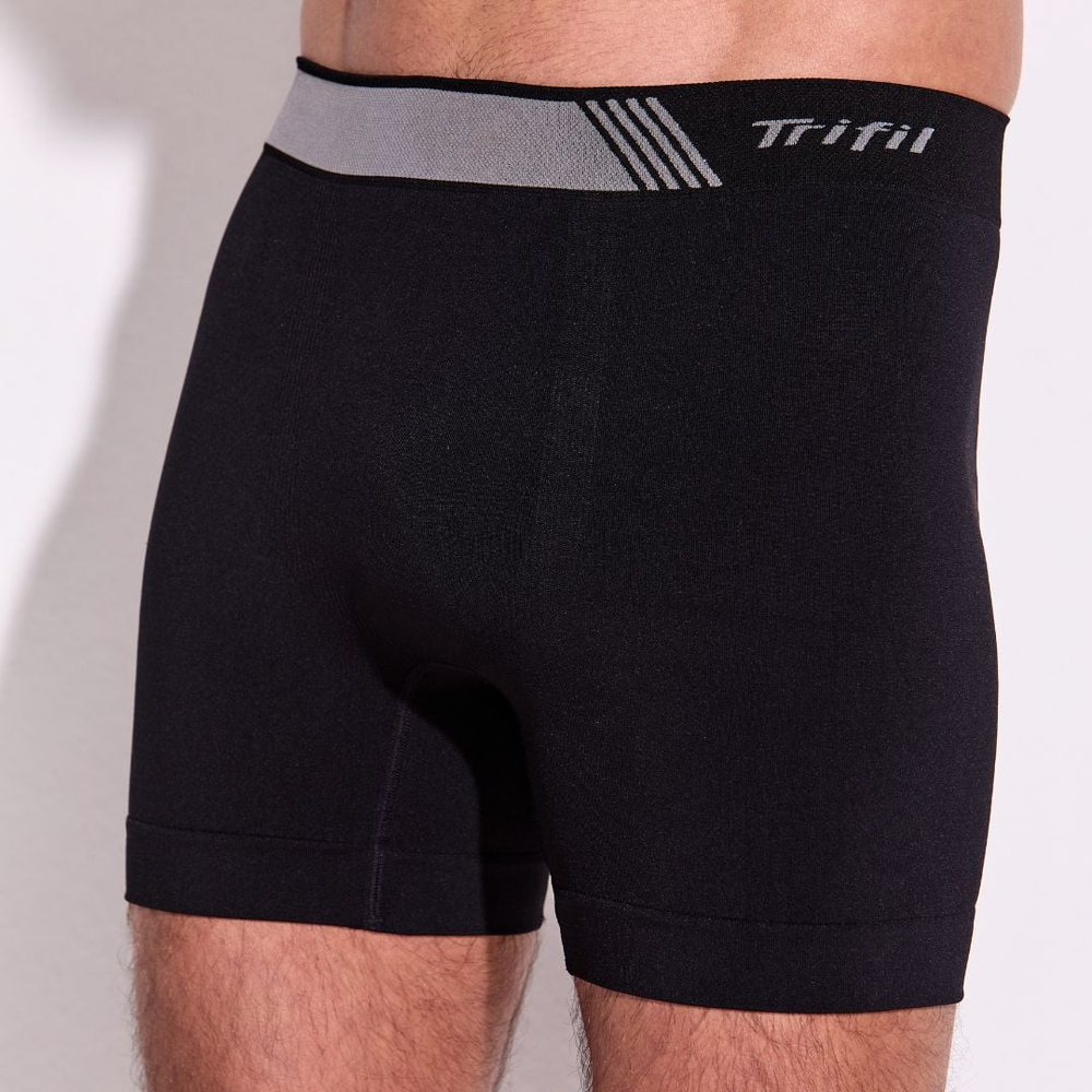 Cueca Boxer Sem Costura Mesclada Trifil - Imagem 5