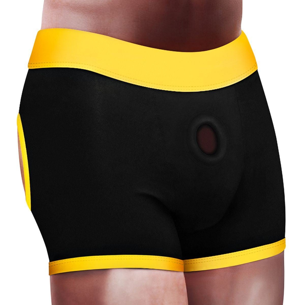 Cueca Boxer Unissex Horny Strapon Com Abertura Lovetoy - Imagem 3