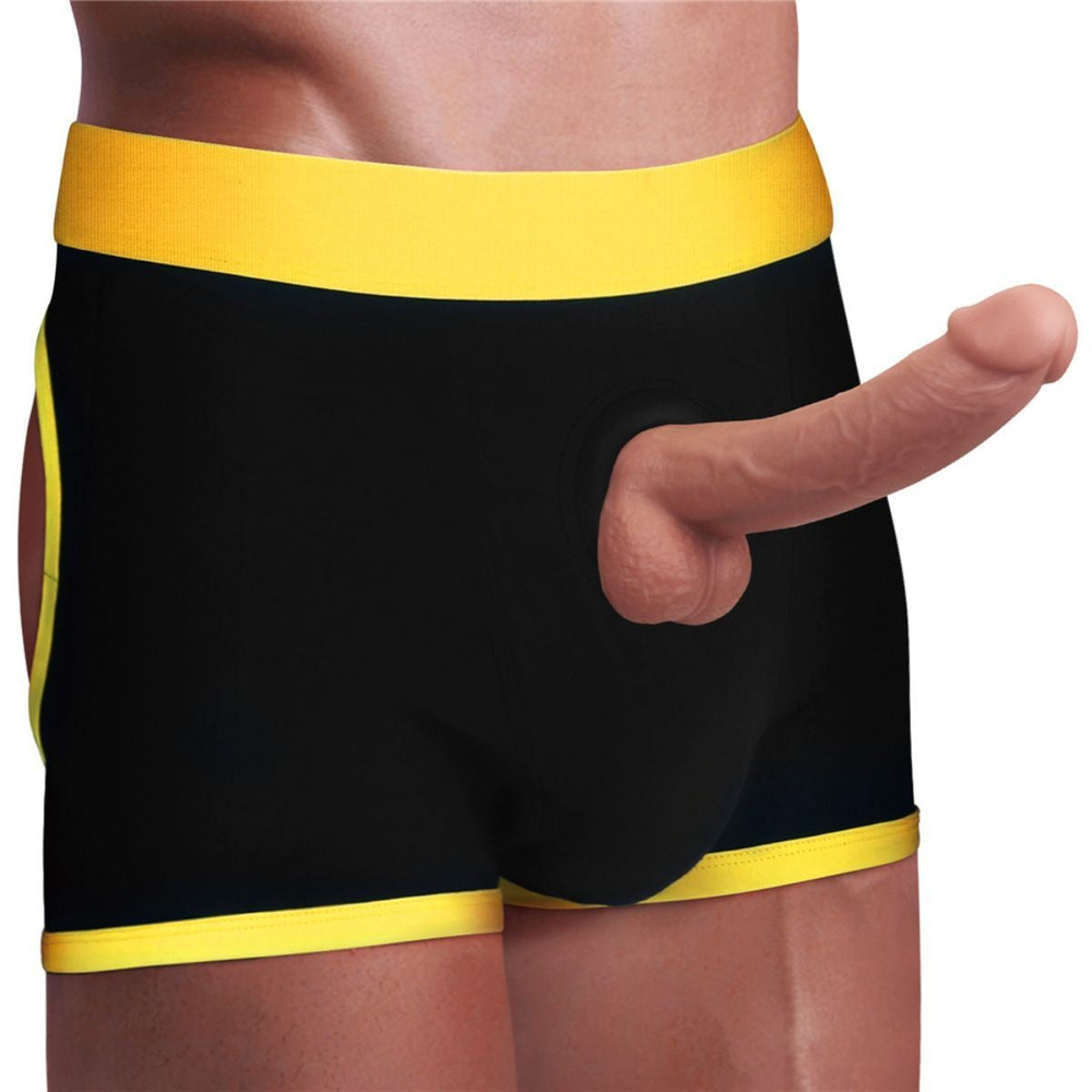 Cueca Boxer Unissex Horny Strapon Com Abertura Lovetoy - Imagem 4