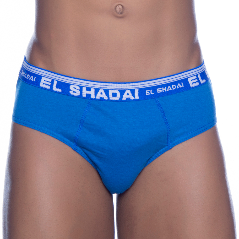 Cueca Slip Adulto De Algodão El Shadai - Imagem 7