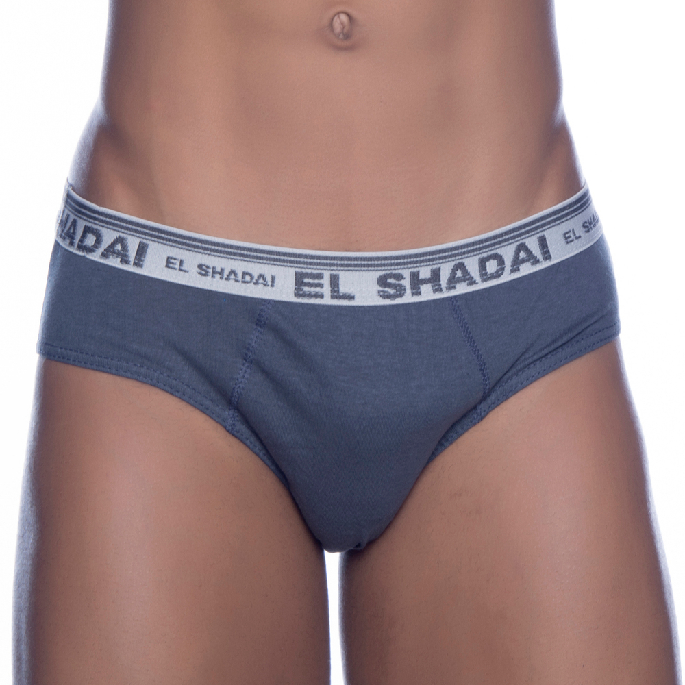 Cueca Slip Adulto De Algodão El Shadai - Imagem 8