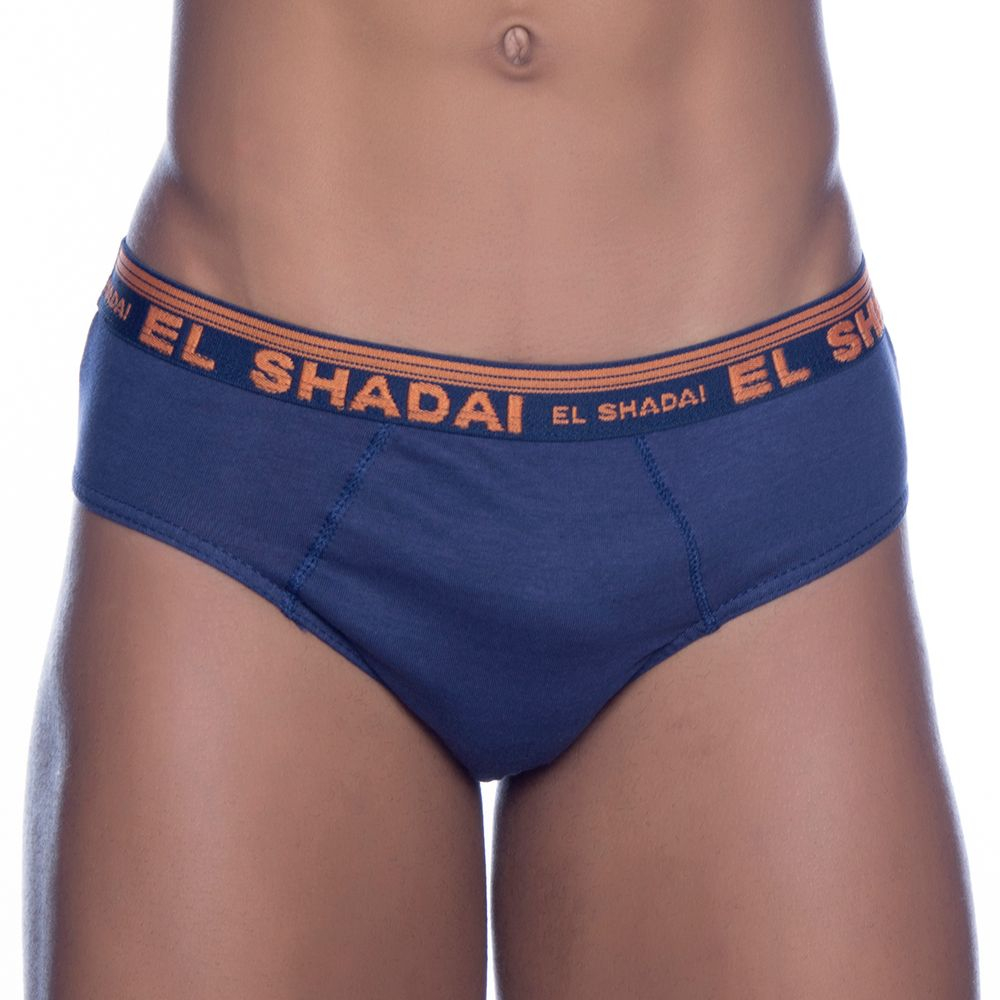 Cueca Slip Adulto De Algodão El Shadai - Imagem 10