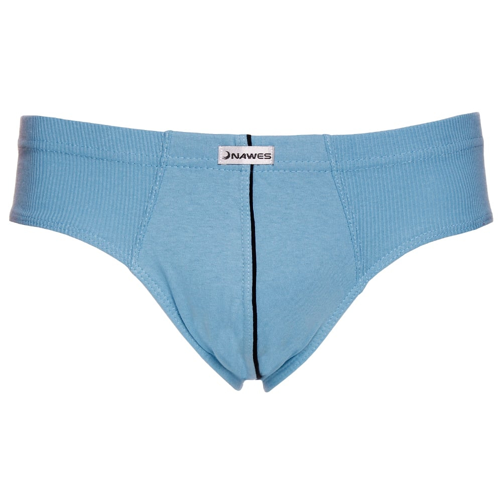 Cueca Slip Em Algodão Lateral Canelada Nawes - Imagem 2