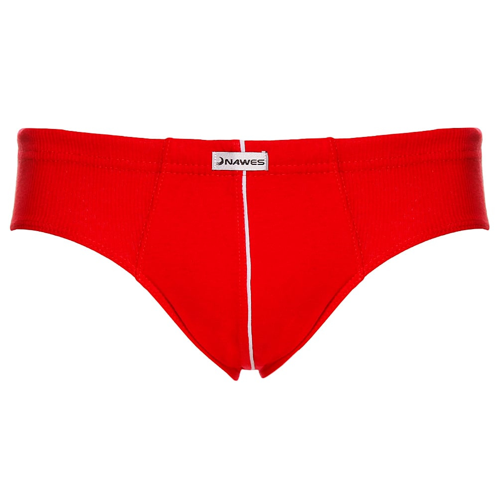 Cueca Slip Em Algodão Lateral Canelada Nawes - Imagem 4