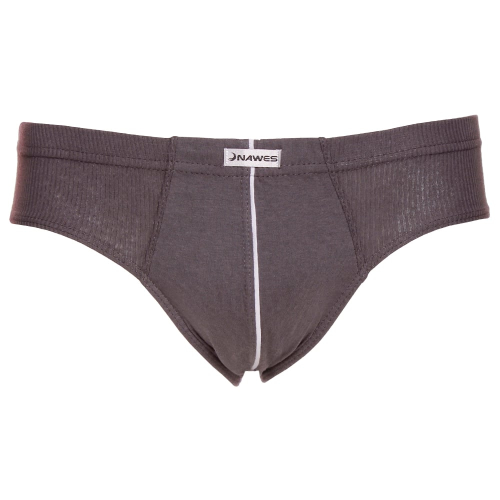 Cueca Slip Em Algodão Lateral Canelada Nawes - Imagem 5