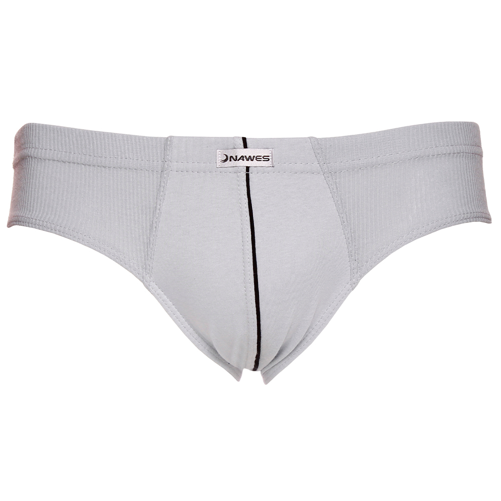 Cueca Slip Em Algodão Lateral Canelada Nawes - Imagem 6