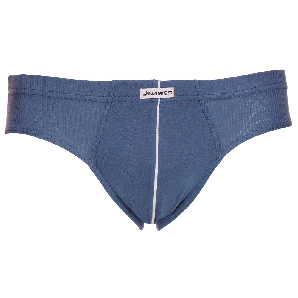 Cueca Slip Em Algodão Lateral Canelada Nawes - Imagem 7