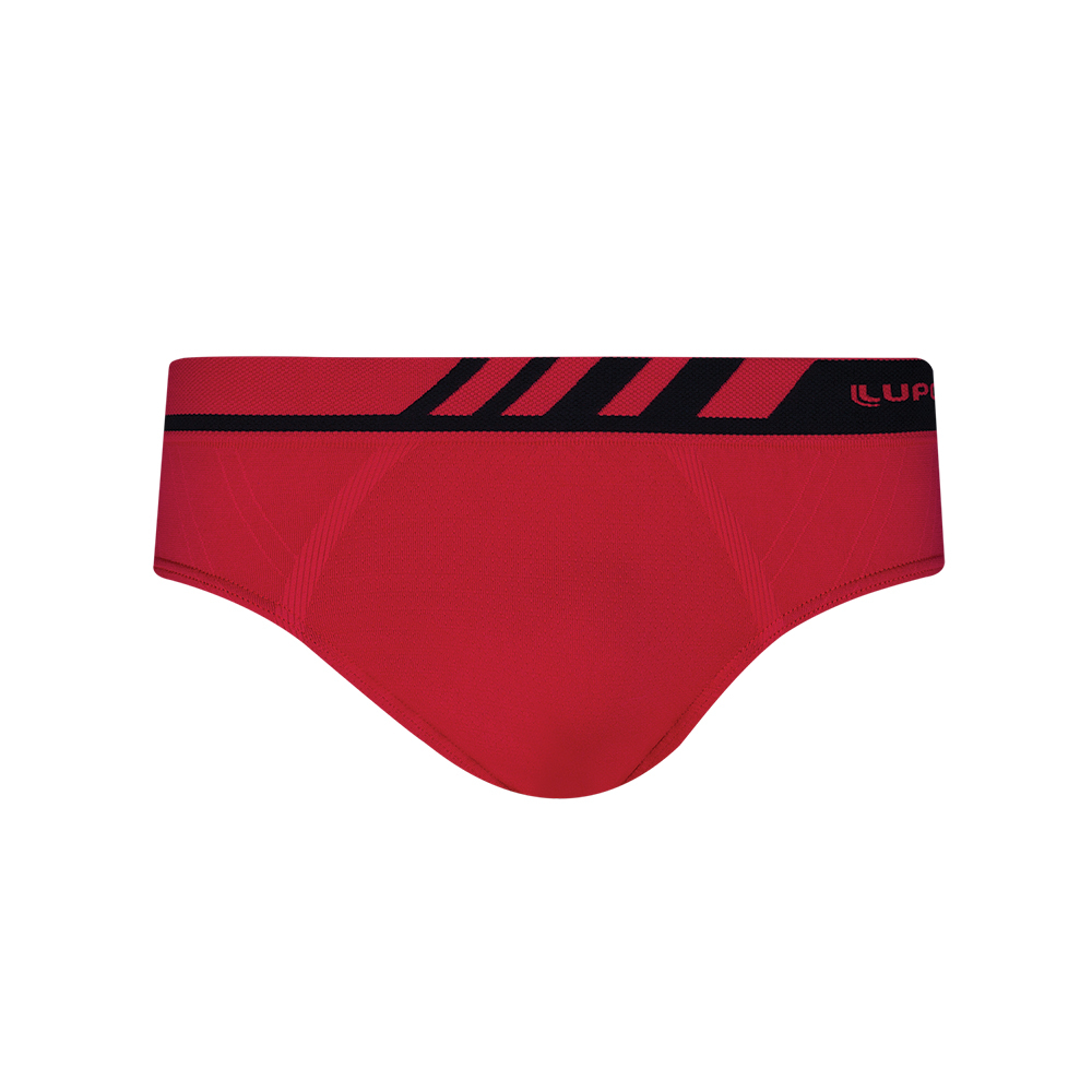 Cueca Slip Em Microfibra Sem Costura Cós Chanfro Lupo - Imagem 3