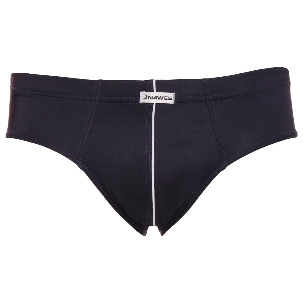 Cueca Slip Lisa Em Microfibra Sem Cós Nawes - Imagem 4