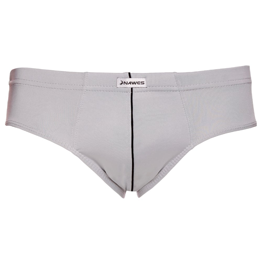Cueca Slip Lisa Em Microfibra Sem Cós Nawes - Imagem 6
