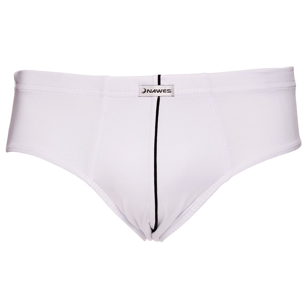 Cueca Slip Lisa Em Microfibra Sem Cós Nawes - Imagem 9