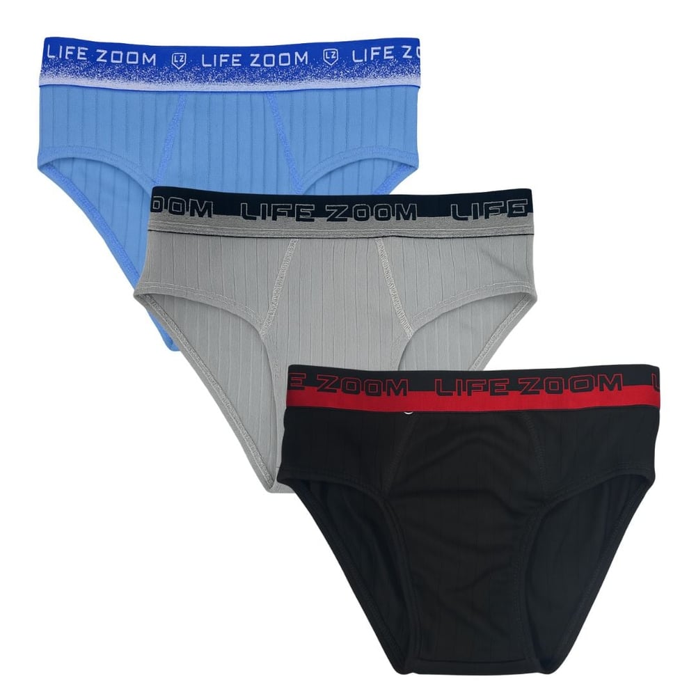 Cueca Adulto De Microfibra Elástico Personalizado Life Zoom - Imagem 5