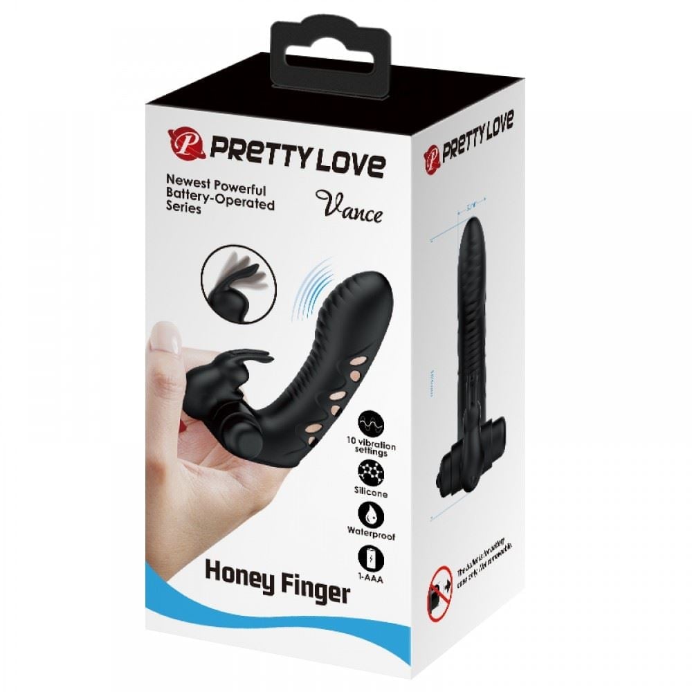 Dedeira Com Estimulador Clitoriano 10 Vibrações Vance Pretty Love - Imagem 8