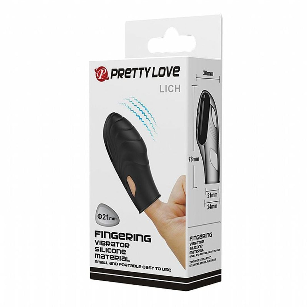 Dedeira Lich Com Cápsula Vibratória Pretty Love - Imagem 6