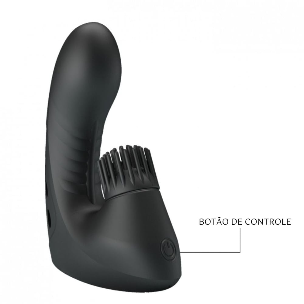 Dedeira Magic Drill Com Estimulador Clitoriano 3 Vibrações Pretty Love - Imagem 5