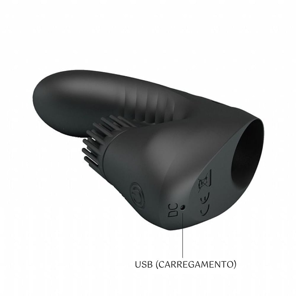 Dedeira Magic Drill Com Estimulador Clitoriano 3 Vibrações Pretty Love - Imagem 7