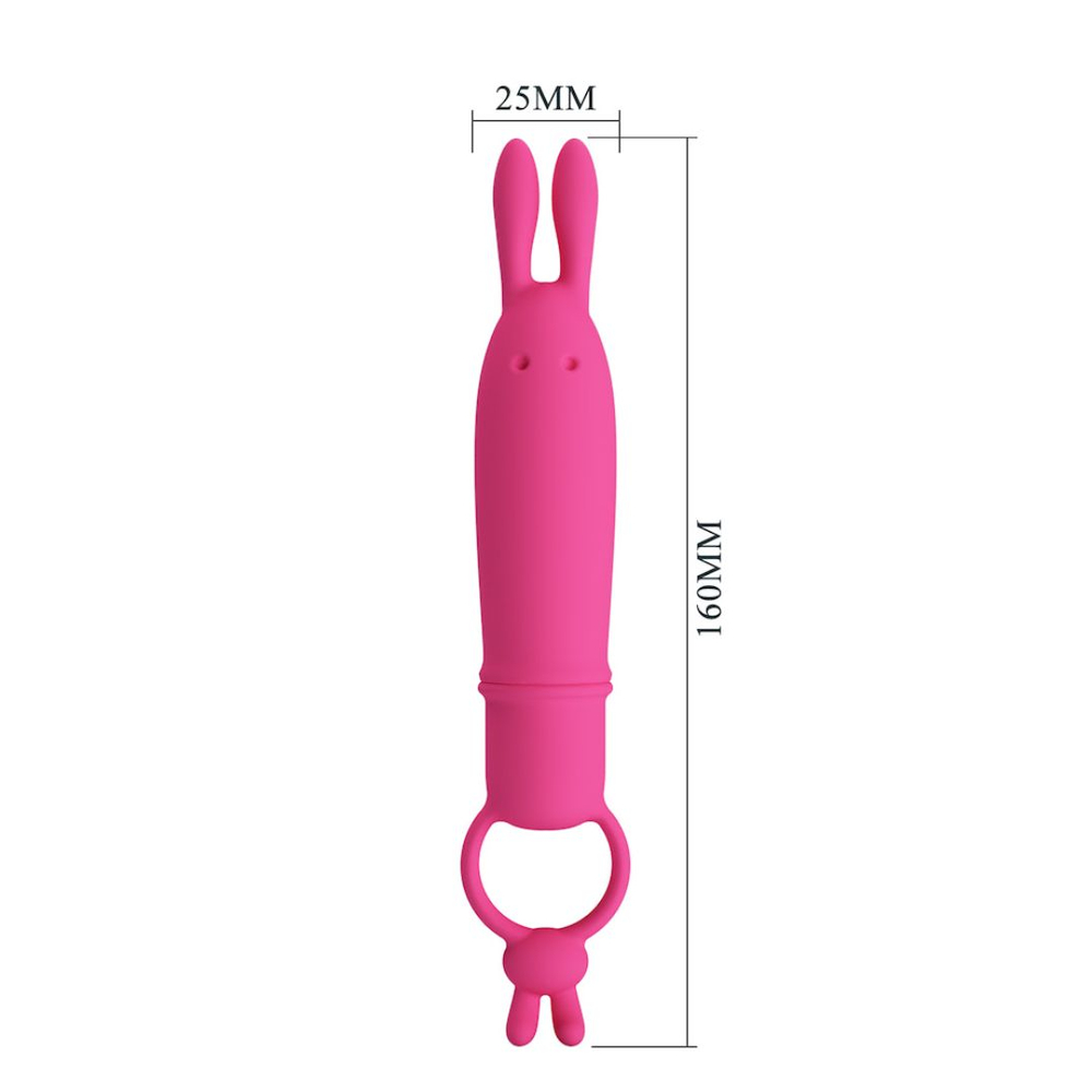 Delia Vibrador Coelho Com 10 Vibrações Pretty Love - Imagem 4
