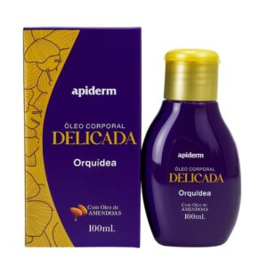 Delicada Óleo Hidratante Corporal De Orquídea 100Ml Apiderm