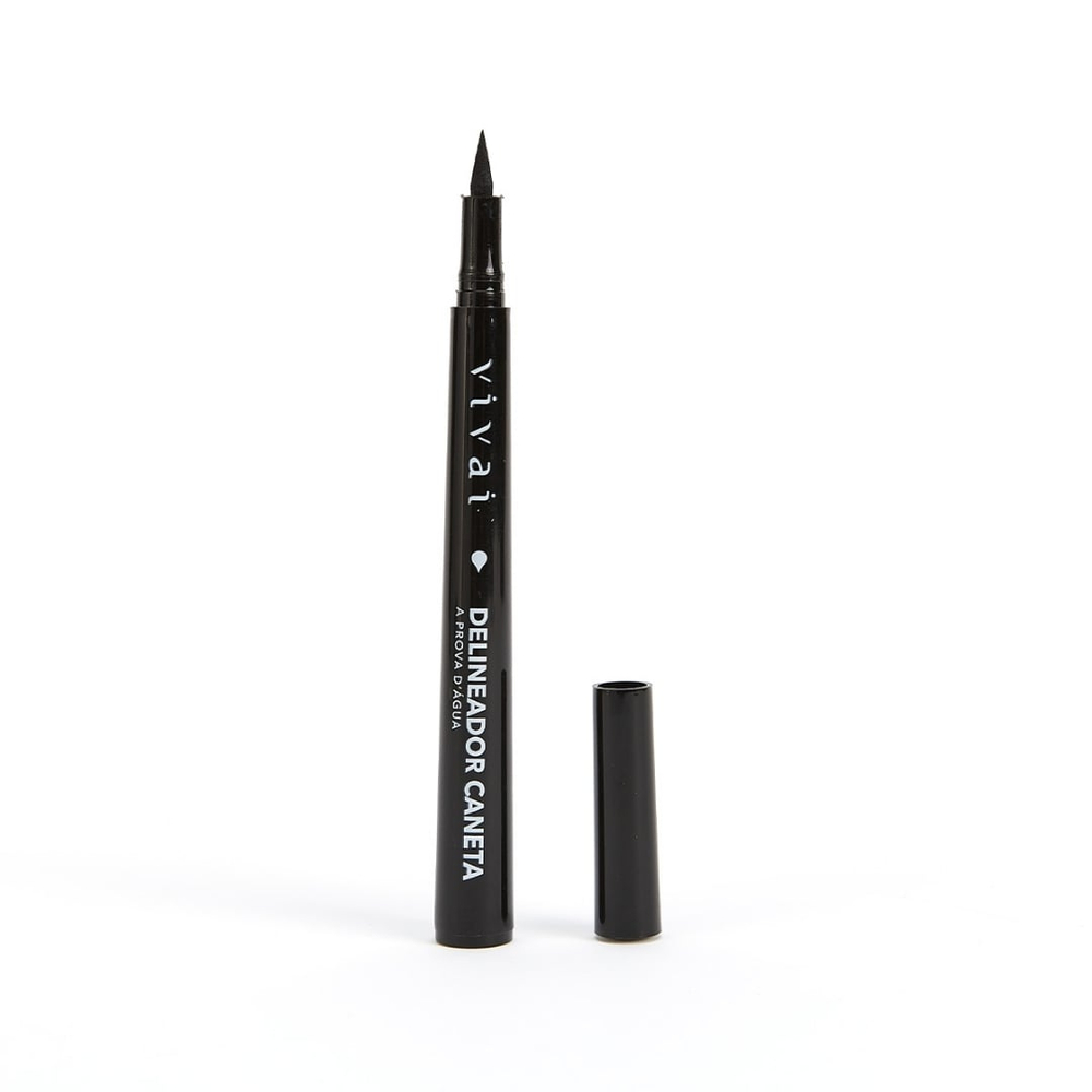 Delineador Líquido Super Black 3,5Ml Safira Cosméticos - Imagem 5