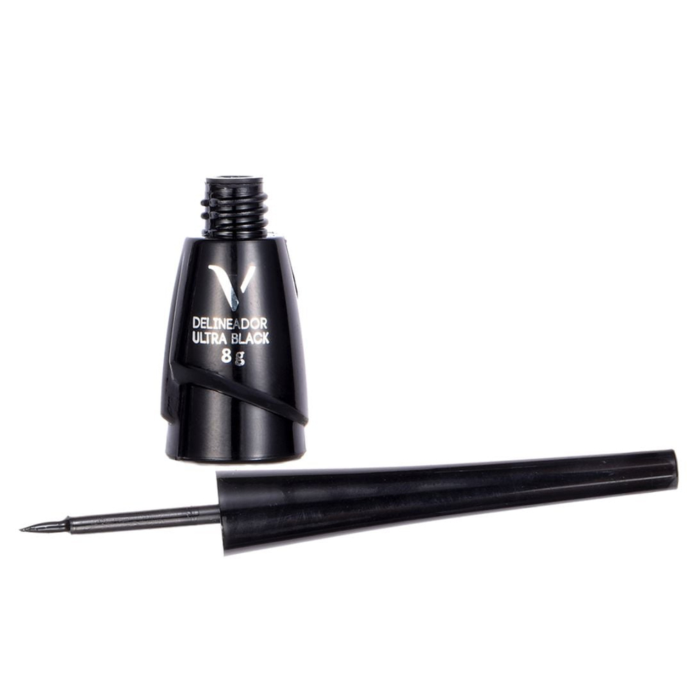Delineador Líquido Super Black 3,5Ml Safira Cosméticos - Imagem 4