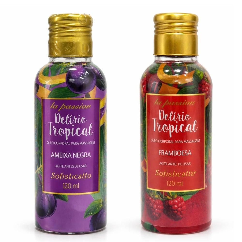 Delírio Tropical Óleo De Massagem 120 Ml Sofisticatto