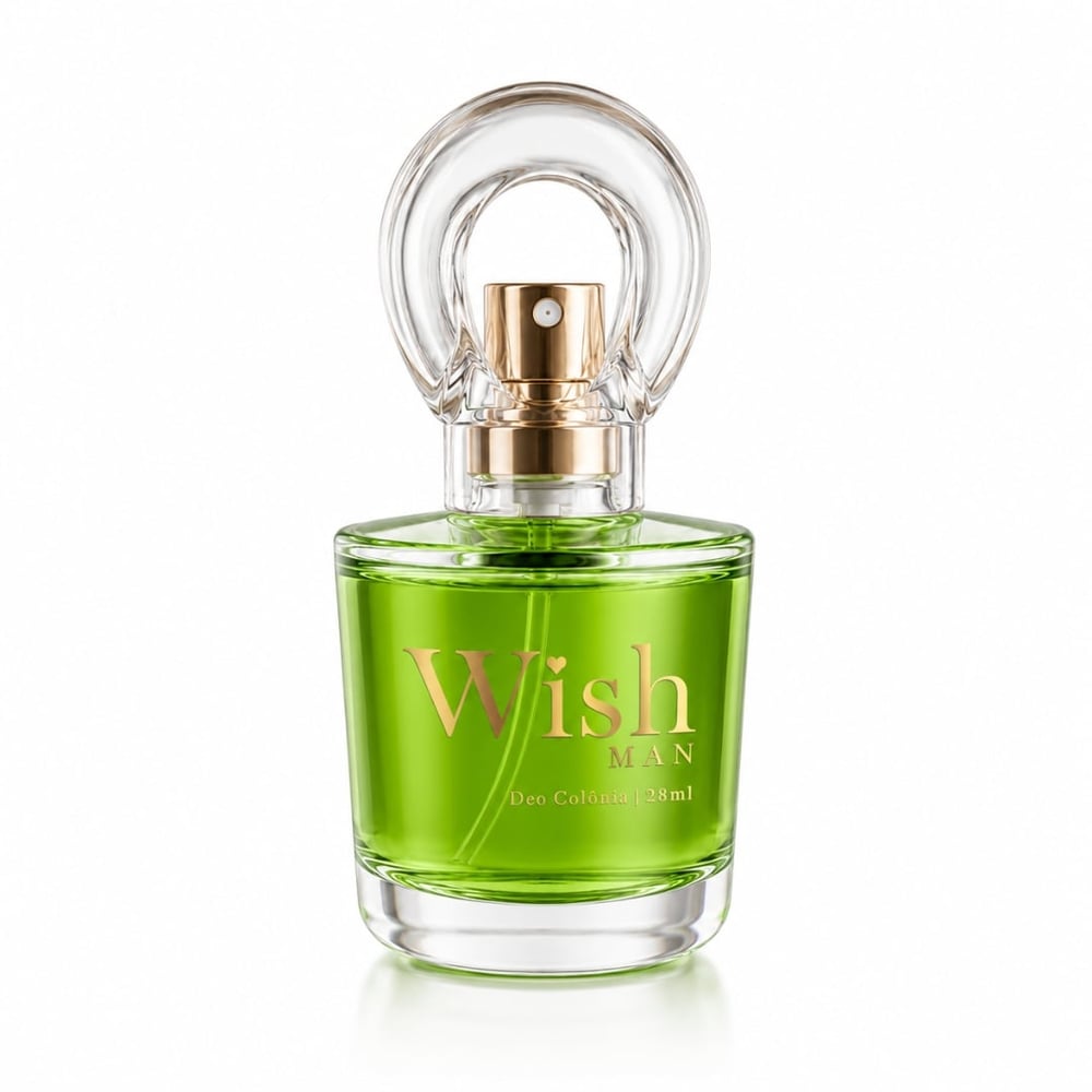 Deo Colônia Whish Man Com Feromones 28Ml Hot Flowers