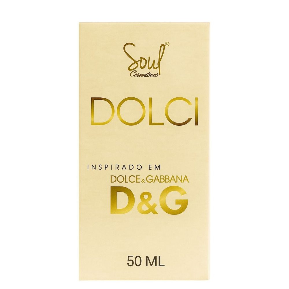 Dolci Colônia Feminina 50Ml Soul Cosméticos - Imagem 3