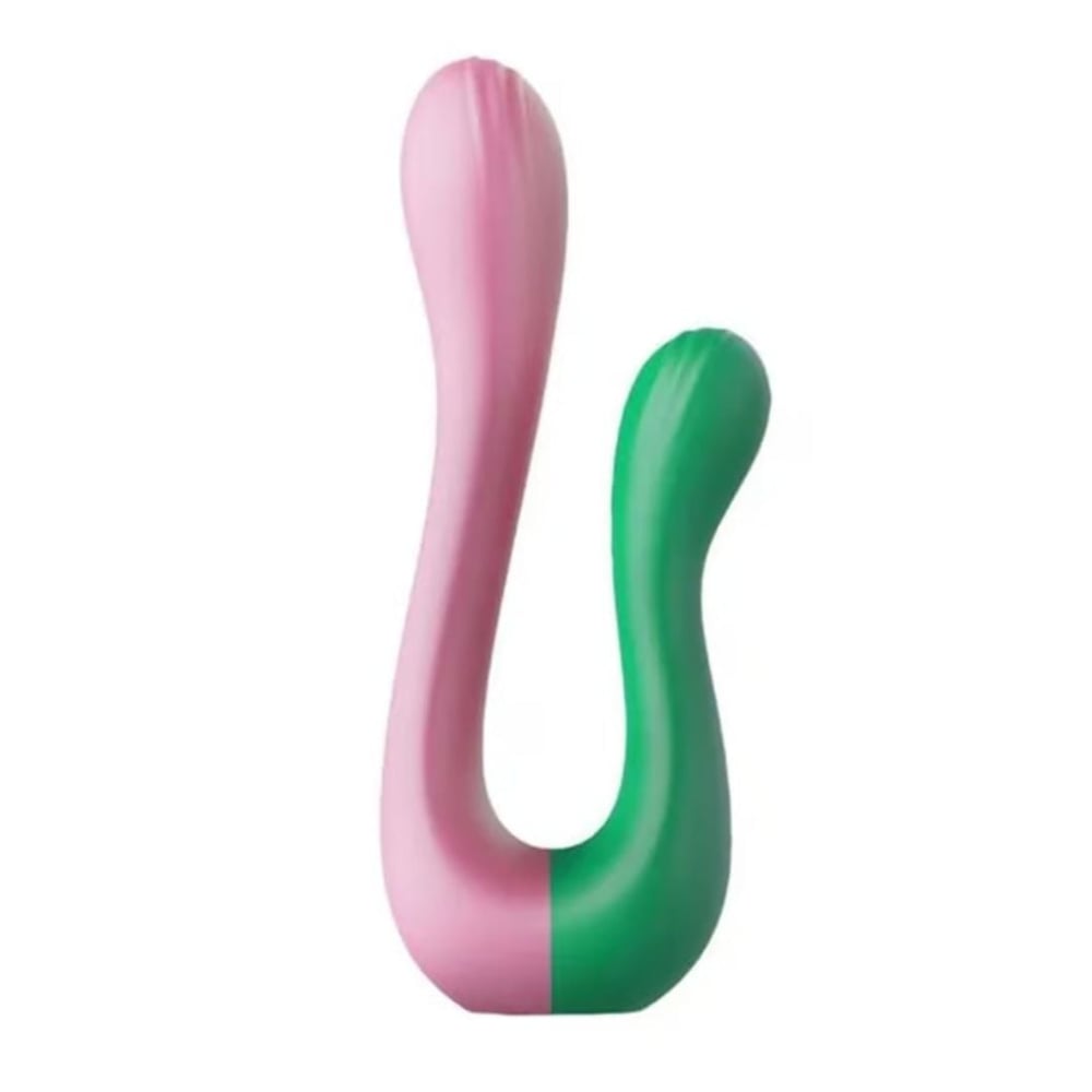 Double Passion Vibrador Flexível 10 Modos De Vibração Linha Vibra Collors Intt - Imagem 2