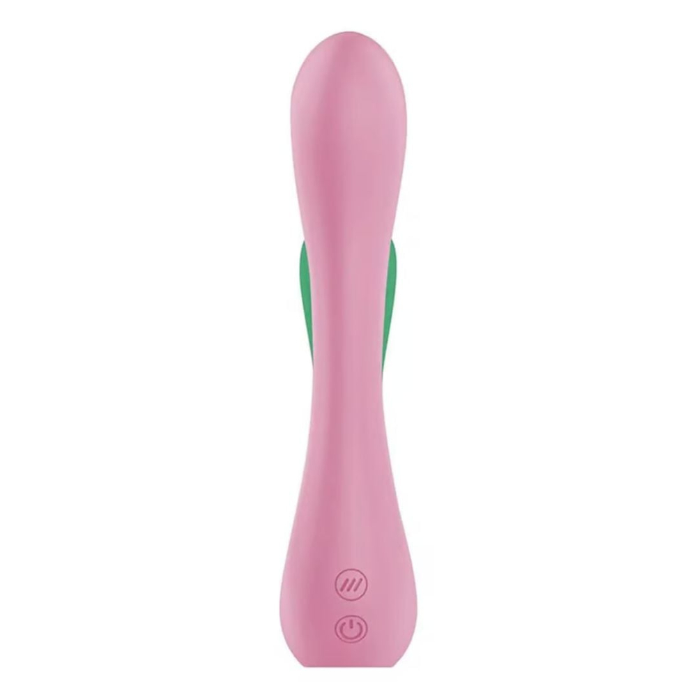 Double Passion Vibrador Flexível 10 Modos De Vibração Linha Vibra Collors Intt - Imagem 3